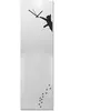 dESIGNoBJECT horloge murale CAT CLOCK (Blanc - Tôle coupée au laser)