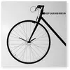 dESIGNoBJECT horloge murale BIKE CLOCK (Gris métallisé - Tôle coupée a...