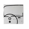 dESIGNoBJECT horloge murale CINQUINO CLOCK ORGANIZER (Blanc - Tôle cou...
