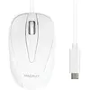 Macally UCTURBO Souris droitiers et gauchers optique 3 boutons filaire USB-C