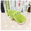 crocodile mignon en peluche - vert036