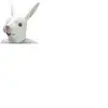 TotalCadeau Masque de lapin déguisement latex