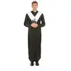 TotalCadeau Costume noir et blanc de prêtre déguisement homme d'église...