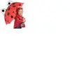 TotalCadeau Eurrowebb Parapluie coccinelle pour enfant