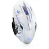 Rechargeable sans fil X8 silencieux LED rétro-éclairé USB optique ergonomique Gaming Mouse wedazano44