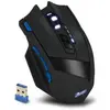 Zélote F-15 Dual-Mode Souris de jeu 2500DPI filaire / sans fil DPI rég...