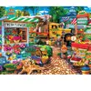 Master Pieces Puzzle 750 pièces : Marché fermier - Vente sur la place