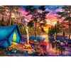 Master Pieces Puzzle 1000 pièces : Le temps d'un voyage - La pêche dans les Highlands