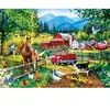 Master Pieces Puzzle 1000 pièces : Galerie d'art - La ferme de la colombe blanche
