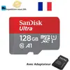 Carte mémoire SANDISK Micro SD 128GB SDHC avec Adaptateur
