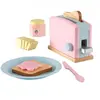 Kidkraft - Set grille pain en bois avec accessoires Pastel