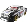 01:10 70 kmh 2.4G RC voiture 4 roues motrices Double batterie haute pu...