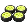 4pcs 112mm caoutchouc Pneus 17mm Moyeu Jante de la roue pour 1/8 RC Cr...