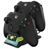 Double chargeur Pdp Afterglow Wave pour Xbox Noir