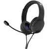 PDP Casque filaire AIRLITE: Void Black Pour PlayStation 5 et PlayStation 4