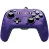 Manette audio Nintendo Switch PDP Faceoff Deluxe+ Violet Camouflage