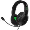 PDP LVL50 Casque Avec fil Arceau Jouer Noir, Vert, Gris