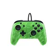 Manette filaire PDP Faceoff Camo vert pour Nintendo Switch