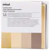 Cricut Découpe de cartes, Collection Neutres - S40, Contenant 14 Unités.