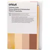 Cricut Cutaway Cards | Neutre | 12,1 cm x 16,8 cm (taille Cricut R40) | 12 pack | Pour une utilisation avec le tapis de carte Cricut - 2x2