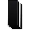 Cricut Vinyle Inscriptible Amovible 4 Feuilles 14 x 33 cm Noir