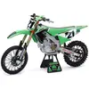 Maquette moto NewRay Kawasaki 450 KX J. Anderson Vert 36x20 cm 49733