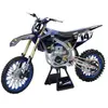 Moto miniature New Ray Yamaha 450 YZF Dylan FERRANDIS Ãchelle 1/6Â°