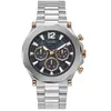 Guess Montre pour homme Edge GW0539G1 avec bracelet en acier argent