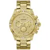 Guess Montre Homme Guess Majestic - GW0796G2 Bracelet Acier Doré