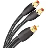 AudioQuest Répartiteur en Y : un câble RCA mâle vers deux RCA femelles de 15,24 cm