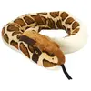 Wild Republic peluche Python de Birmanie junior 137 cm en peluche marron