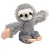Wild Republic paresseux en peluche junior 20 cm gris