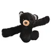 Wild Republic peluche ours noir junior 20 cm en peluche noir