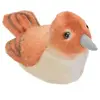 Wild Republic rossignol en peluche avec son 15 cm de peluche orange