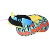 Wild Republic Snakesss peluche : serpent Rino Viper 137 cm multicolore