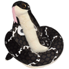 Wild Republic peluche cobra junior 137 cm en peluche vert/noir