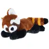 Wild Republic peluche panda junior 30 cm rouge