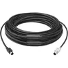 Logitech 939-001490 PS/2 cable 15 m 6-p Mini-DIN Black