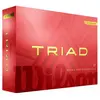 Balle de golf d'entraînement Wilson Triad (x12) Jaune TU WG2009002+