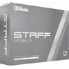 Wilson Staff Model X Balle de Golf Unisex-Adult, Couleur Blanche, No Size