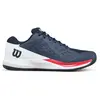 Wilson Homme Rush Pro Ace Tennis Shoe, Navy Blazer/White/Infrared, 43 1/3 EU