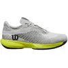 Wilson Homme KAOS Swift 1.5 Clay Tennis Shoe, Pearl Blue/Black/Safety Yellow, 42 EU