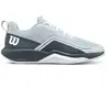 Wilson Homme Rush Pro Lite Tennis Shoe, Pearl Blue/Ebony/White, 44 EU