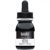 Encre acrylique carbon black 30ml Ink Liquitex