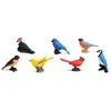 Safari jeu d'oiseaux de basse-cour Toob junior 7-pièces