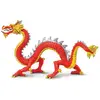 Safari figure Dragon chinois junior 20,5 x 9 cm rouge