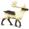 Safari animal de jeu renne junior 9,5 x 10 cm marron/blanc