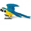 Figurine  Ara bleu + or