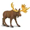 Safari jouer à l'animal orignal junior 12,5 x 11,5 cm marron