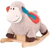 B. toys- B. Rocking Sheep Licorne Cheval à Basculer, Couleur unique, Large, BX1643Z
